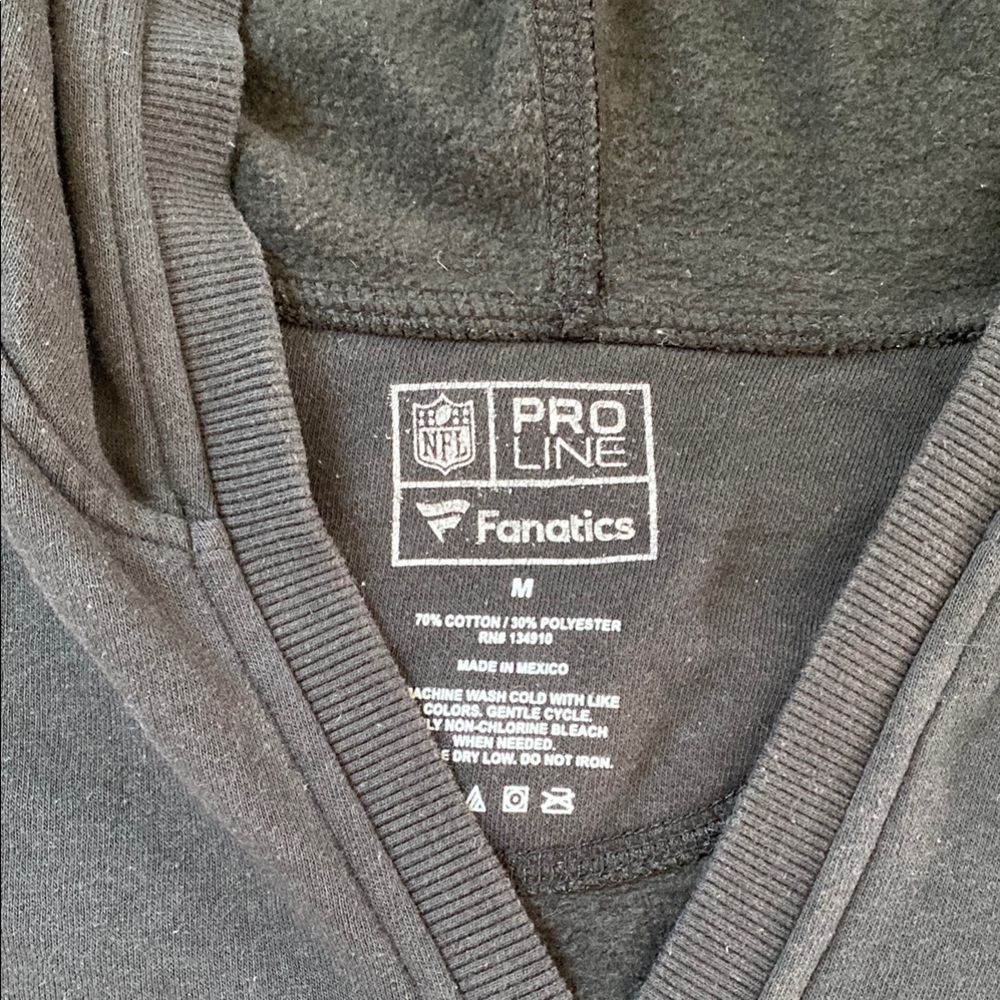 NFL Fanatics M Black Pro Line Philadelphia Eagles Hoodie - Picture 3 of 8